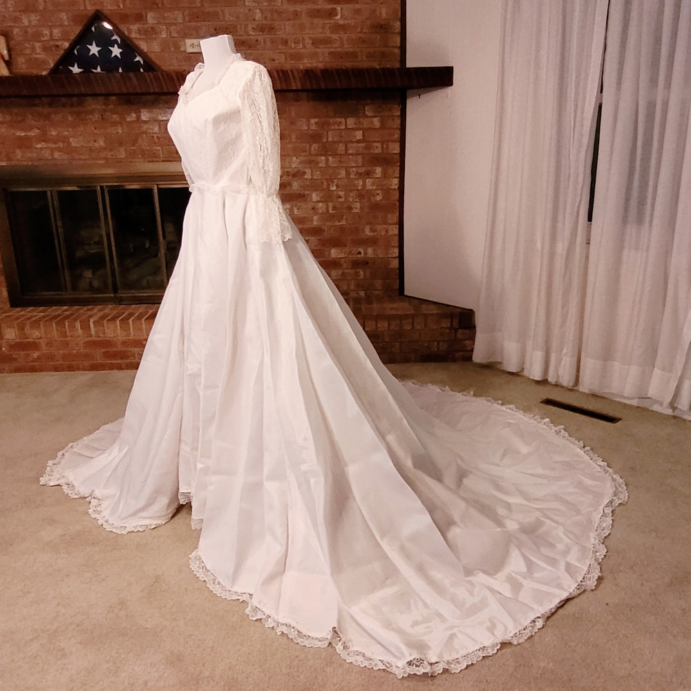 Vintage 50s 60s wedding dress